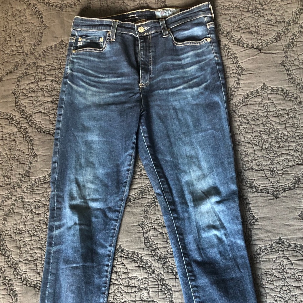 NWOT AG Mila - Super High Rise Skinny Jean
